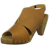 Sanita Wood Ludo Cone Slingbacks Heels