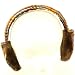 Winter Plaid Ski Earmuff Ear muff Warmer Zig Adjustable Multi Blue