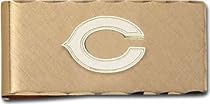 Chicago Bears Gold Plated Brass Money Clip
