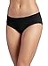Jockey Women's Underwear Modern Cotton Seamfree Hipster, Black, 8