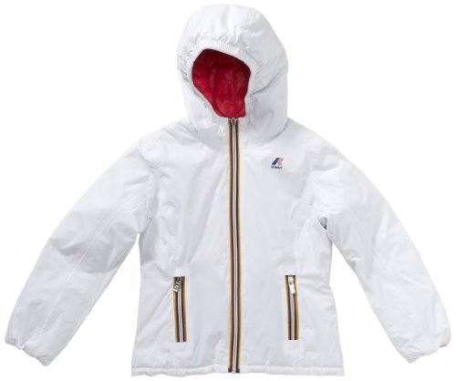 K-Way M&auml;dchen Jacke  K002II0 Lily Thermo Plus, Gr. 128 (8 Years / 8 Jahre), Pink (C09 Whit Preisvergleich