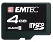 EMTEC 4 GB Micro SD Card 60X with Adapter