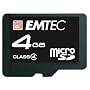 EMTEC 4 GB Micro SD Card 60X with Adapter