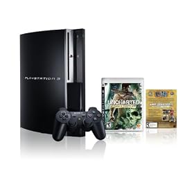 PlayStation 3 160 GB Uncharted: Drake's Fortune Pack by Sony