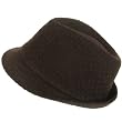 New Woven Wool Stingy Fedora Trilby Hat Cap Brown Large Extra Large