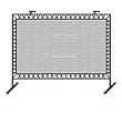 Bakko Outdoor Fence Mount Net 9.25'x 12.5'