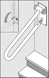 HealthCraft Angled P.T. Rail, Nifty 2-3 Stairs 32