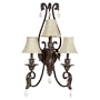 Capital Lighting 3825GB-428 3 Light Verona Wall Sconce, Gilded
