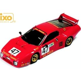 【クリックで詳細表示】Amazon.co.jp ｜ Ferrari BB512 ＃47 Le Mans 1981 ｜ おもちゃ 通販