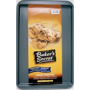 Baker's Secret Basics Nonstick Medium Cookie Pan