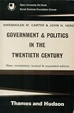 Government and politics in the twentieth century