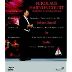 Nikolaus Harnoncourt : Johann Strauss in Berlin [DVD audio]