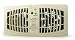 The AirFlow Breeze Home Heating/Cooling System (Almond) (Fits 4