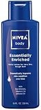 Nivea Body Daily Lotion, Essentially Enriched for Very Dry, Rough Skin, 8.4 fl oz (250 ml) (Pack of 4)