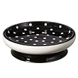 Dots Soap Dish - Black/White