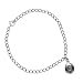 Cowgirl Hat Charm Sterling Silver Anklet