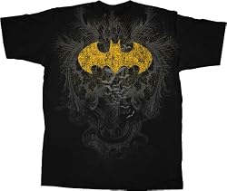 Batman Spark Gold Foil Black T-shirt Tee
