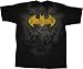 Batman Spark Gold Foil Black T-shirt Tee
