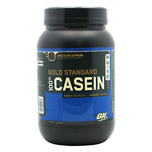Optimum Nutrition 100% Casein Protein Choc,Supreme  2-pound Tub