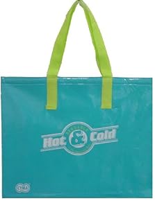Insulated Tote Bag, 15"x12", Aqua