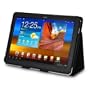 Etui-housse en cuir pour Samsung 10.1 Galaxy TAB P7510,Tab 2 P5110 - noir