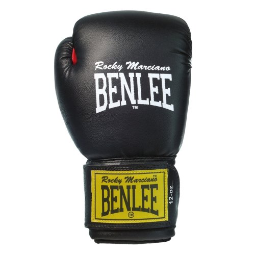 BENLEE Rocky Marciano  Leder Boxhandschuh "DEMPSEY", Schwarz/ Rot ,(BLACK/RED) 194006 Gr&ouml;sse: 8 Oz.