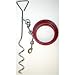 Tie-Out and Spiral Stake Combination for Dogs up to 60lbs