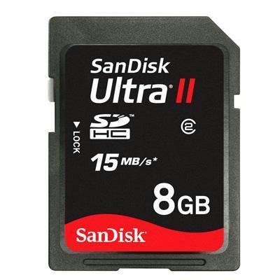 SanDisk ULTRA SDHC 8GB Class 4   Flash Memory Card SDSDRH-008G-A11