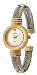 Designer Watches | Designer Watch Brands - Peugeot Women's Two-Tone Cable Cuff Watch #709-10