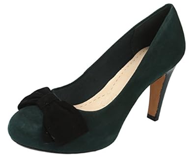 ... Carrick Tumble Suede Shoes In Dark Green: Amazon: Shoes  Bags