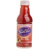 Simplifast Detox Fasting Beverage, Strawberry, 16-Ounce Bottles (Pack of 12)