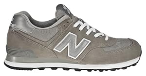 New Balance Men's M574 Running Shoe,Grey/Silver,US 17 D