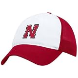 Nike Nebraska Cornhuskers Scarlet Meshy Swoosh Flex Fit Hat