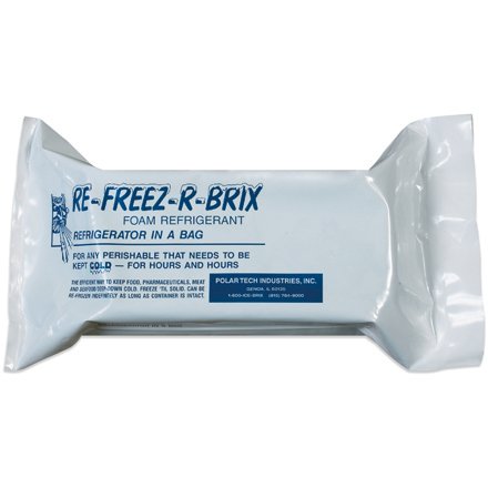 4 1/2 x 4 x 3/4" Re-Freez-R-Brix Cold Bricks