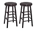 Winsome Wood 24-Inch Swivel Bar Stools, Dark Espresso Finish, Set of 2