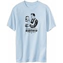 T-Shirt Mens Light Blue " Happily Married to a Burmese " Countries