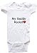 MY DADDY ROCKS - BigBoyMusic Baby Designs - White, Blue or Pink Onesie / Baby T-shirt