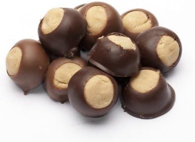 Chocolate Walleye (Buckeye) 1Lb Box Milk Chocolate