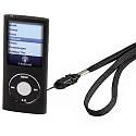 Hama Trendy Silicone Case for iPod Nano 4G - Black/Orange, with  Carrying Strap