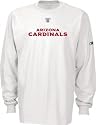 Arizona Cardinals White Official Sideline Long Sleeve T-Shirt