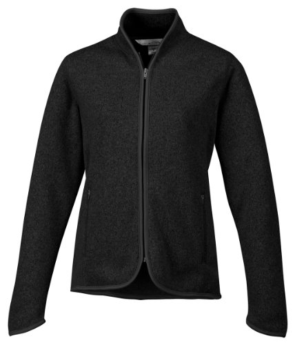 Tri-Mountain Women's Mandarin Collar Sweater Fleece Jacket. BLACK, 4XL price