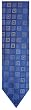 Men's Donald J. Trump Necktie Neck Tie Signature Collection Blue and Silver