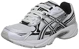 Asics Gel-Galaxy 5 GS Laufschuh Kinder Farbe: weiß/schwarz/silber, Größe: 39