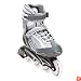 Rollerblade Bladerunner Pro 80 Women's In-Line Skate, Sil/Violet, Women's US 9