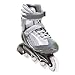 Rollerblade Bladerunner Pro 80 Women's In-Line Skate, Sil/Violet, Women's US 7