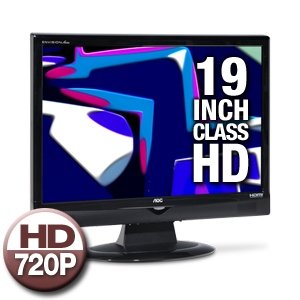 19IN WIDE HDTV 1440X900-NTSC/ATSC COMP HDMI