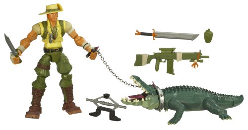 GI JOE 8INCH ADVENTURE TEAM CROCODILE ADVENTURE-image