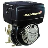 Hatz Diesel Engine - 10 HP, Recoil Start, 1in. x 2.84in. Shaft, Model# 1B40U2RS-9928