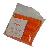 Magnetic Roller Orange Short * 3/4 Diameter X 1-3/8 Long