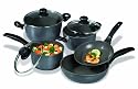 Stoneline 8-piece Stone Tough Non-stick Cookware Set